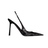 Super Pointed Toe Slingback High Heel Sandals